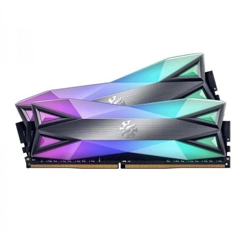 Adata XPG Spectrix D60G 32GB (16GBX2) DDR4 3200MHz RGB Memory AX4U320016G16A-DT60