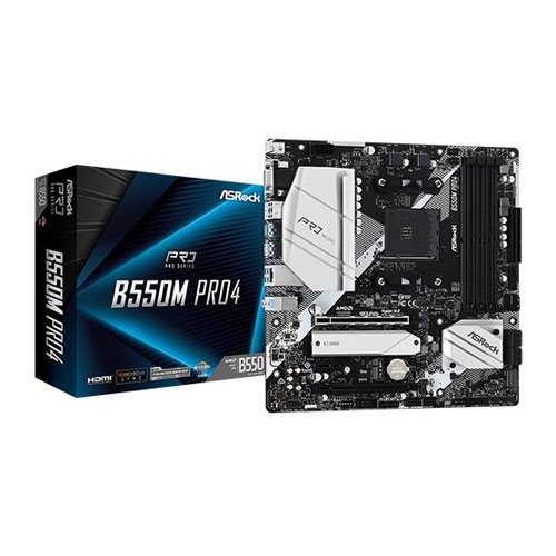ASRock B550M Pro4 AMD AM4 Motherboard