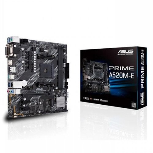 ASUS Prime A520M-E AMD A520 (Ryzen AM4) Micro ATX Motherboard