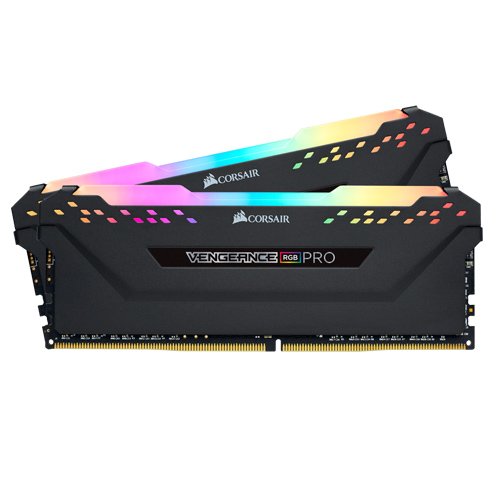 Corsair CMH32GX4M2Z3600C18 Desktop Ram VENGEANCE RGB PRO SL Series 32GB (16GBx2) DDR4 3600MHz Black