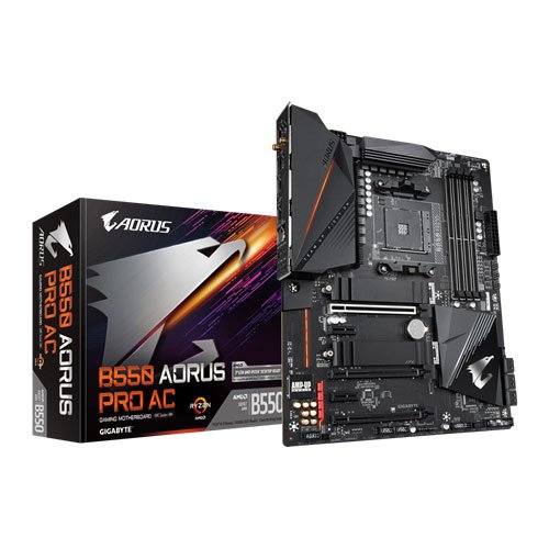 Gigabyte B550 Aorus Pro AC AMD Motherboard